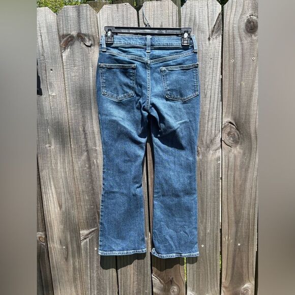 Kids Denim Jeans EPC Old Navy High Rise Flare Size 12 Adjustable Waistband - Picture 2 of 4